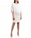 Белое платье свободного кроя с поясом Parosh | Фото 4