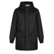 Черное пальто с объемными карманами Karl Lagerfeld kids | Фото 1