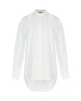 Белая рубашка с декором &quot;Tomorrow&quot; Nude , арт. 1103751 01 | Фото 1