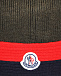 Шерстяная шапка с контрастной полосой Moncler | Фото 3