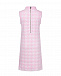 Розово-белое платье в гусиную лапку Guess | Фото 2