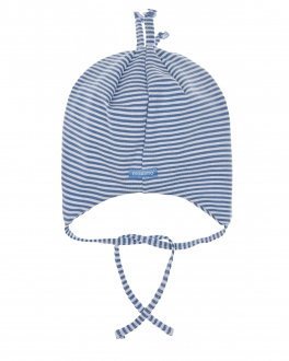 Трикотажная шапка в полоску MaxiMo Голубой, арт. 15503-954976 4068 | Фото 2