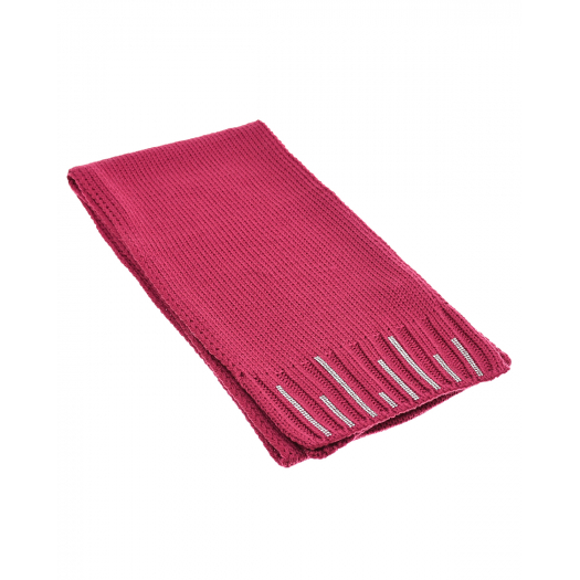 Шерстяной шарф со стразами Joli Bebe | Фото 1