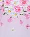 Платье со сплошным принт розы Monnalisa | Фото 3