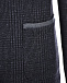 Серый костюм из шерсти с пиджаком и брюками в спортивном стиле Brunello Cucinelli | Фото 7