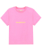 Розовая футболка с принтом вандерфул  | Фото 1