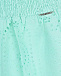Бирюзовые брюки с шитьем TWINSET | Фото 3