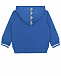 Синяя спортивная куртка с вышивкой &quot;динозавр&quot; Sanetta Kidswear | Фото 2