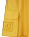 Желтые широкие шорты Fendi | Фото 3