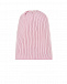 Розовая шерстяная шапка с отворотом Jan&Sofie | Фото 2