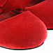 Красные бархатные туфли с бантом Age of Innocence | Фото 6