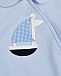 Подарочный набор с аппликацией лодка комбинезон + шапка, голубой Story Loris | Фото 6