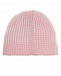 Розовая шапка из кашемира Yves Salomon | Фото 2