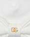 Комплект: комбинезон, слюнявчик и шапка, белый Dolce&Gabbana | Фото 7