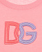 Розовая футболка с аппликацией Dolce&Gabbana | Фото 3