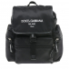 Черынй рюкзак с белым логотипом, 28x30x11 см Dolce&Gabbana | Фото 1