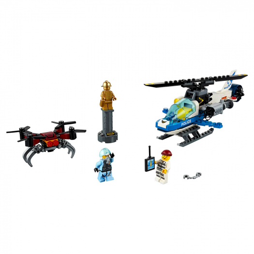 Конструктор City &quot;Воздушная полиция:Погоня дронов&quot; Lego | Фото 1