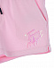 Розовые шорты с логотипом Tommy Hilfiger | Фото 3