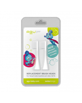 Сменная насадка к зубной щетке Smart Kids Toothbrush (2 шт.) Agu Baby , арт. AGU BSKT6 | Фото 2
