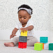 Развивающие кубики «Squeeze & Stack» INFANTINO | Фото 3