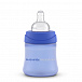 Голубая бутылка с круглой силиконовой соской медленного потока &quot;BASICS&quot;, 150 мл (2 шт) Suavinex | Фото 2