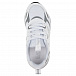 Белые кроссовки с серыми вставками Emporio Armani | Фото 4