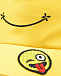 Желтая кепка с патчем &quot;смайл&quot; Il Trenino | Фото 3