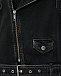 Джинсовая куртка-косуха, черная Mo5ch1no Jeans | Фото 3