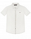 Белая базовая рубашка с короткими рукавами Tommy Hilfiger | Фото 2