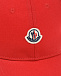 Красная бейсболка с лого Moncler | Фото 3