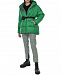 Удлиненная зеленая куртка с капюшоном Naumi | Фото 3