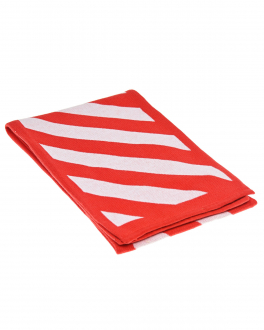 Красный шарф, 140x19 см Off-White Красный, арт. OGMA001F21KNI001 2501 | Фото 1