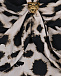 Бежевое платье c леопардовым принтом Roberto Cavalli | Фото 11