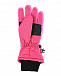 Розовые непромокаемые перчатки со светоотражающими вставками MaxiMo | Фото 2