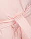 Розовая куртка с меховой отделкой Yves Salomon | Фото 3