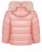 Розовая куртка с меховой отделкой Moschino | Фото 2