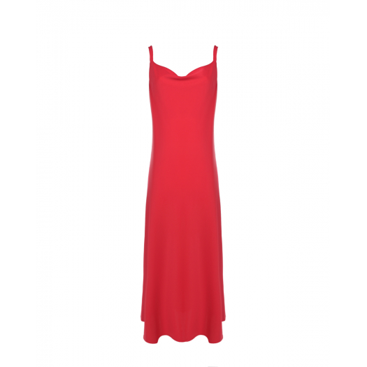 Платье красного цвета Pietro Brunelli | Фото 1
