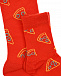Красные носки с принтом &quot;пицца&quot; Happy Socks | Фото 4