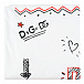 Белое одеяло с лого и текстовым принтом, 77x82 см Dolce&Gabbana | Фото 2