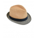 Бежевая шляпа с серыми полями MaxiMo | Фото 1