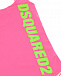 Купалник цвета фуксии с логотипом Dsquared2 | Фото 4