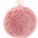 Подвеска &quot;Меховой шар&quot; 10 см, розовый Inges Christmas | Фото 2