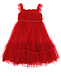 Многослойное платье с аппликацией Dolce&Gabbana | Фото 3