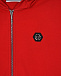 Красная спортивная куртка с логотипом на рукаве Philipp Plein | Фото 3