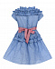 Сиреневое платье с рюшами Baby A | Фото 2