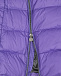 Стеганое пальто-пуховик, лиловое Naumi | Фото 3