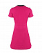 Платье цвета фуксии с лого на горловине Calvin Klein | Фото 2