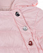 Розовый стеганый комбинезон с капюшоном Moncler | Фото 4