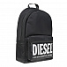Черный рюкзак с накладным карманом, 43x30x16 см Diesel | Фото 2