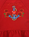 Красная спортивная куртка с воланом Monnalisa | Фото 4